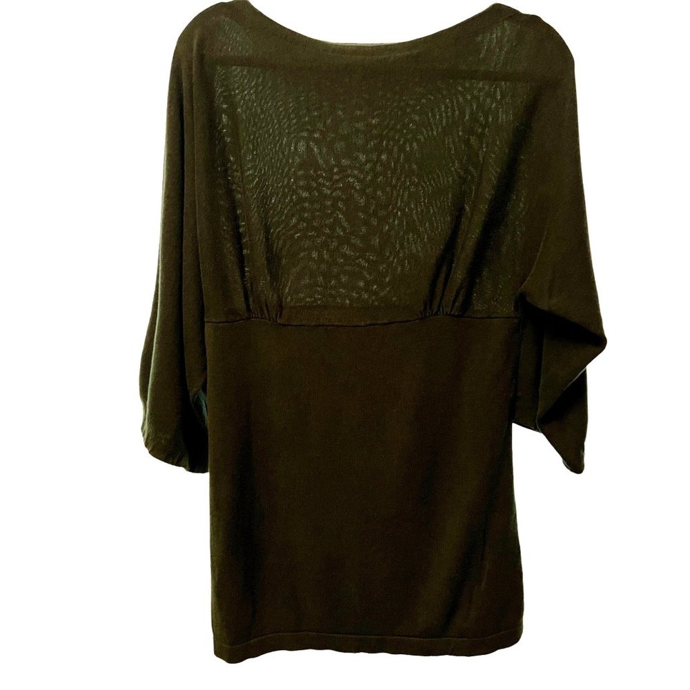 Gap Maternity Sweater, Forest Green, Bell Sleeves (Maternity Medium)